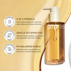 Primera PRMR: espuma suave limpia el rostro sin irritar la piel.