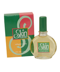 Skin Musk de Prince Matchabelli, botella de perfume para uso diario y ocasiones especiales.