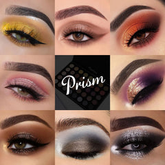 Prism Makeup sombras mate y satinadas para mezcla flexible.