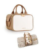 Bolso de maquillaje Prite grande impermeable ideal para viajes