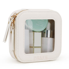 Prite bolso de maquillaje transparente para ver todo a simple vista