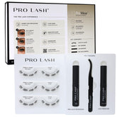 Pro Lash ProWear kit inicio clusters pestañas, solución rápida para empezar.