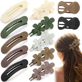 Clip plano ProSuites para cabello negro: fijación rápida para el día a día.