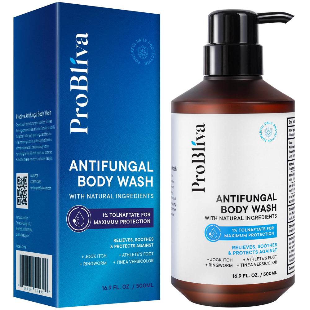 ProBliva Antifúngico: gel lavado corporal para uso diario y piel fresca.