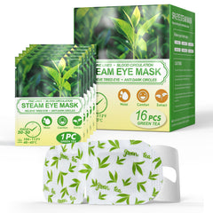 ProCIV caja de mascaras para ojos con te verde, perfecta para iniciar tu relajación.