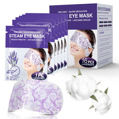 Mascarillas para ojos ProCIV con vapor de lavanda para relajación.