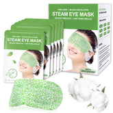 ProCIV mascarilla ojos vapor para viaje proporciona calor suave y relajación visual.