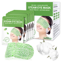 ProCIV mascarilla ojos vapor para viaje proporciona calor suave y relajación visual.