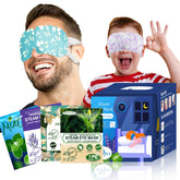 Mascarillas oculares ProCIV con lavanda ofrecen calor suave para relajación ocular.