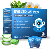 Toallitas ProCIV para parpados y ojos, limpieza suave en 30 unidades.