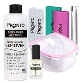 Pronto remover acetona 8oz frasco, elimina esmalte con precisión.