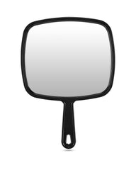 PROTECLE Espejo de mano extra grande negro para ver peinados de cerca.