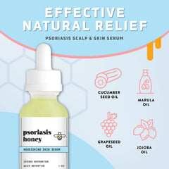 PSORIASIS HONEY aceite seco para piel, absorción rápida y no grasa