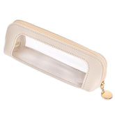 Psyqtsuary bolso maquillaje transparente compacto para viaje, organización rápida