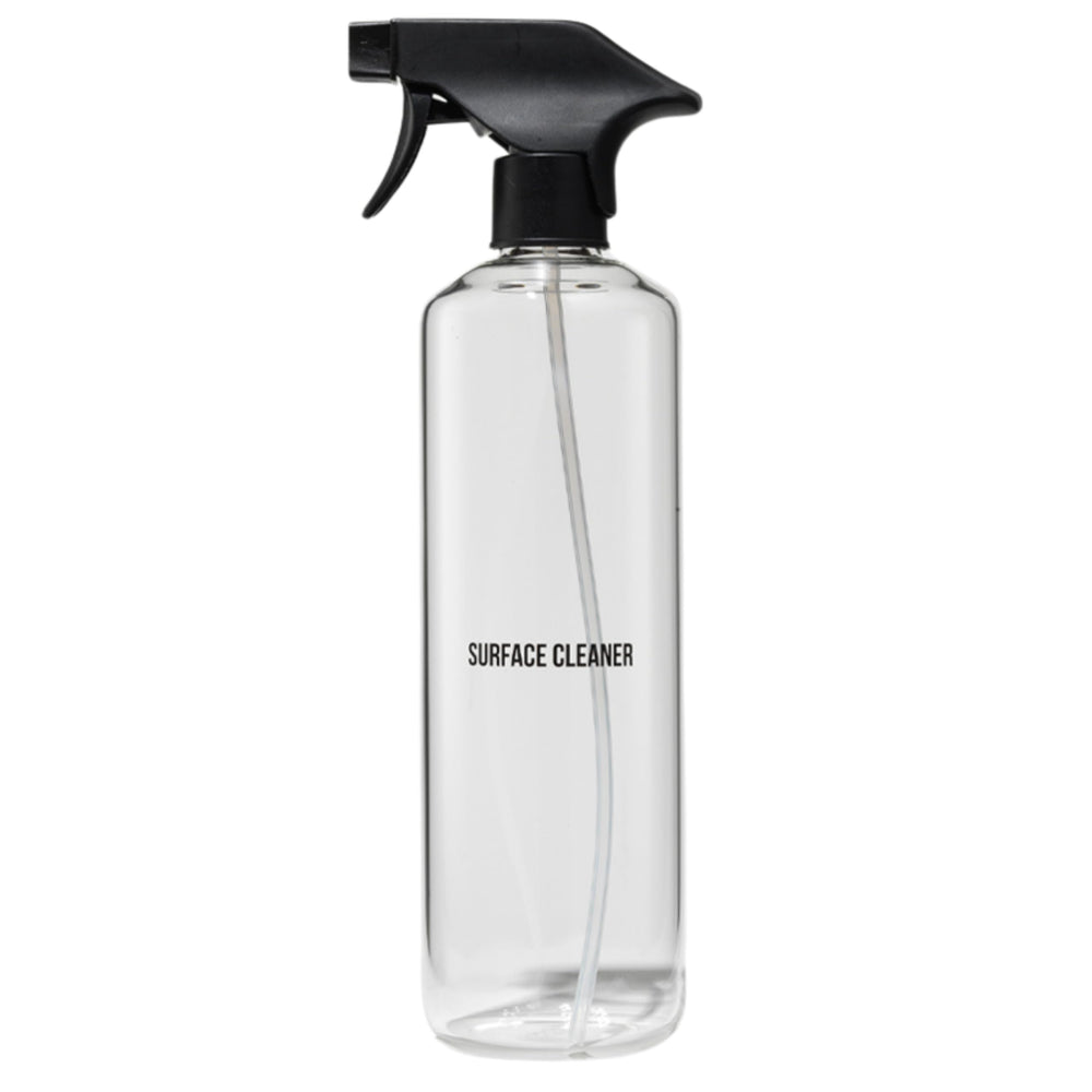 Public Goods botella spray vidrio 24 oz para limpieza suave en superficies.