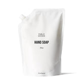 Public Goods Jabon de manos: botella frontal, aroma cítrico suave para la limpieza diaria.