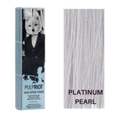 Pulp Riot Platinum Pearl tonificador en envase para tonos fríos y brillo acondicionado.