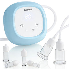 PulsZen set ventosas faciales eléctrico 3 en 1 para uso diario.