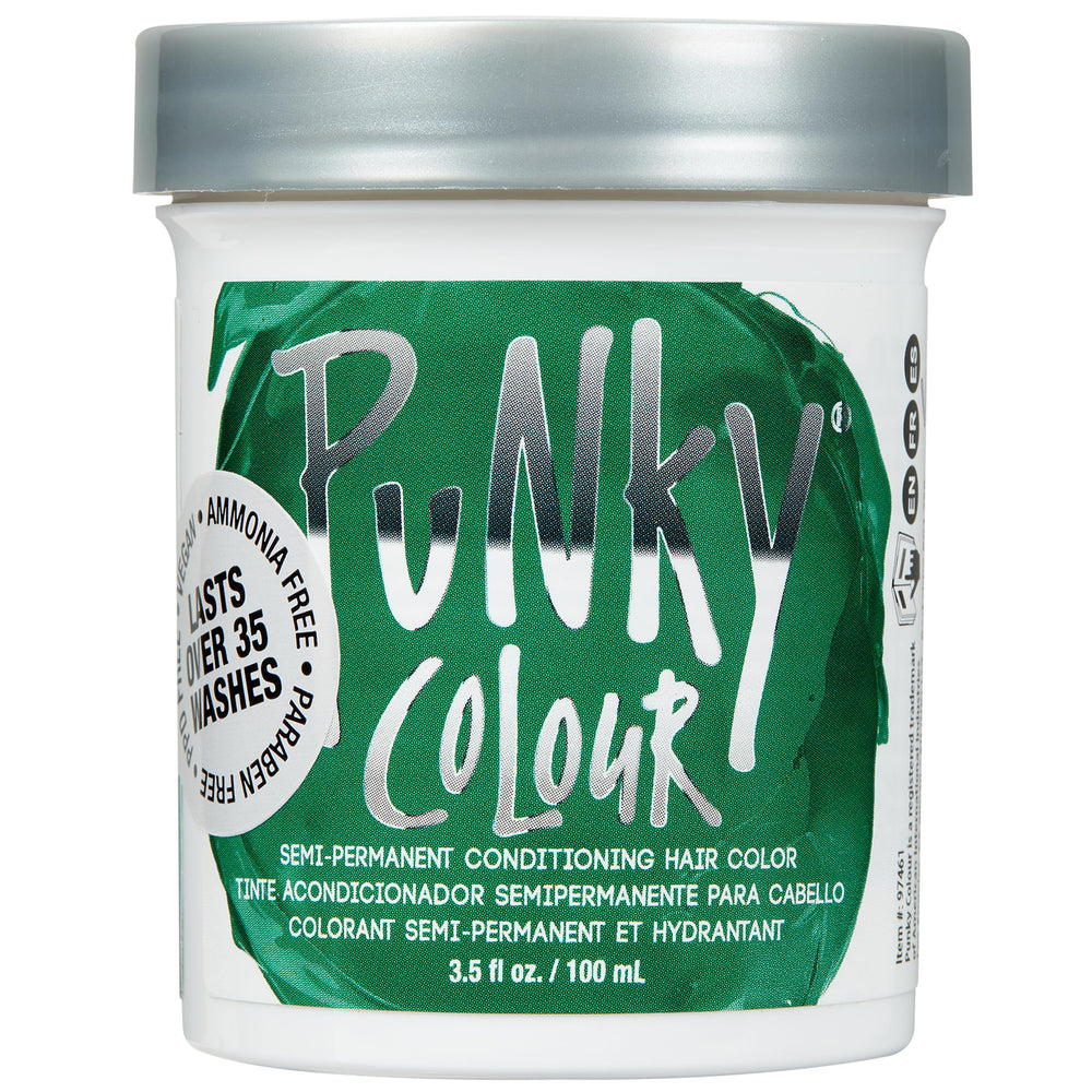 Punky Alpine Green: bote de color semipermanente para aplicación uniforme.