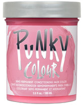 Punky Cotton Candy muestra aplicación uniforme para tono rosa pastel suave.