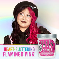 Punky Flamingo Pink: tono rosado vibrante para looks atrevidos