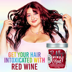 Punky Vino Rojo: muestra de color intenso