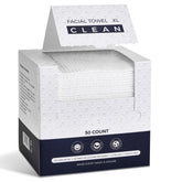Toallas faciales XL PUPUPE con doble textura para limpieza suave y profunda.
