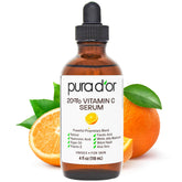 PURA D'OR serúm Vitamina C 20% frasco, absorción rápida y hidratación