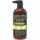 PURA D'OR Acondicionador Terapia Avanzada botella – hidratación suave para cabello