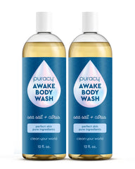 Puracy Jabón para cuerpo, botella frontal, experiencia suave y refrescante para la ducha diaria