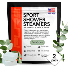 Pure Athlete ducha: esencia de eucalipto para despertar sentidos tras entrenos