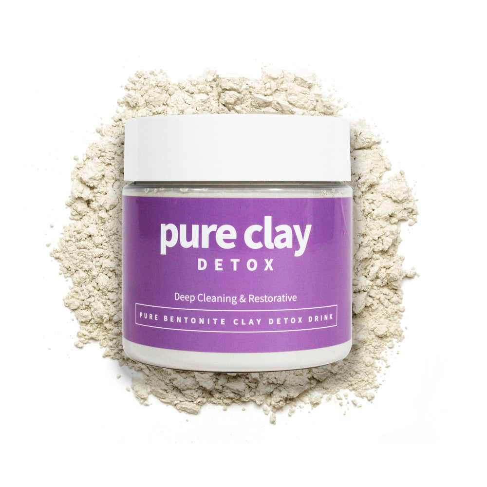 Pure Clay polvo bentonita calcio orgánica para uso interno y externo