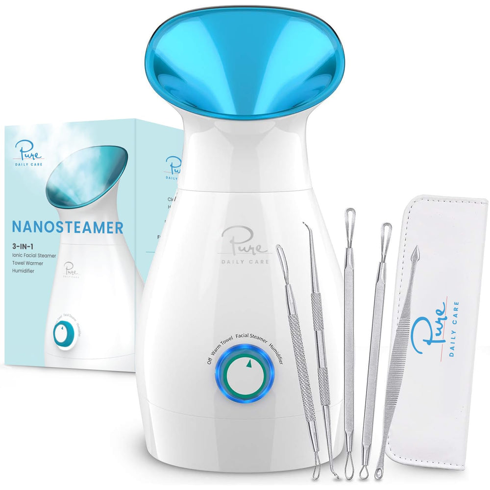 Pure Daily Care Nanosteamer destaca el vapor nanoionico para una piel suave en casa