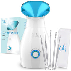 Pure Daily Care Nanosteamer destaca el vapor nanoionico para una piel suave en casa