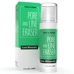 Pure Minerals primer in new packaging on shelf.