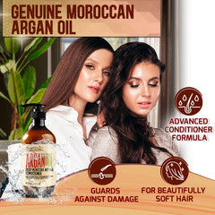 Pure Nature Lux Spa Condicionador Argán etiqueta: información de ingredientes hidratantes.