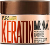 Pure Nature Lux Spa mascarilla keratina para cabello seco, suavidad y fortaleza