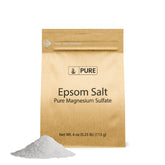 PURE ORIGINAL INGREDIENTS Sal de Epsom para remojos suave y relajante.
