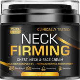 Crema PURE RESEARCH cuello firme: empaque premium para cuidado diario.