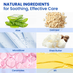 PURESKIN Crema, aplicación fácil para cuidadores con hidratación constante.
