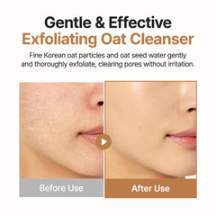 Purito textura arcilla, primer plano, exfoliación suave que limpia poros