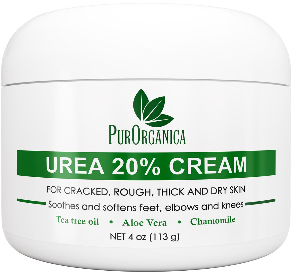 PurOrganica crema-pies-urea-20-frente: crema para pies con 20% urea que suaviza la piel