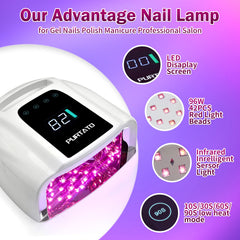 Purtato con cuatro temporizadores y sensor infrarrojo