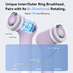 Purtif cabeza exfoliante con cerdas para desincrustar poros