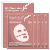 Qawnfy Bio-Collagen mascarilla en empaque para cuidado nocturno