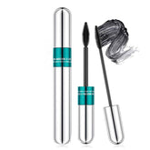 Qiiztooz mascara fibra seda 4D negro: mayor longitud y volumen.