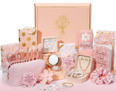 Qinline conjunto de San Valentín para adolescentes con brochas de maquillaje para potenciar su look diario