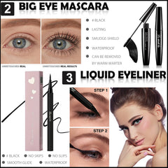 QIONG waterproof liquid eyeliner for precise, lasting lines