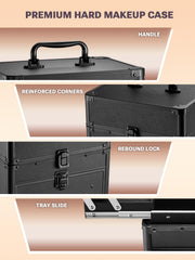Estuche de viaje impermeable Qislee, perfecto para viajes y transporte seguro
