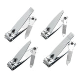 Cortaúñas QLL 4p con mango ergonómico para cortes precisos.
